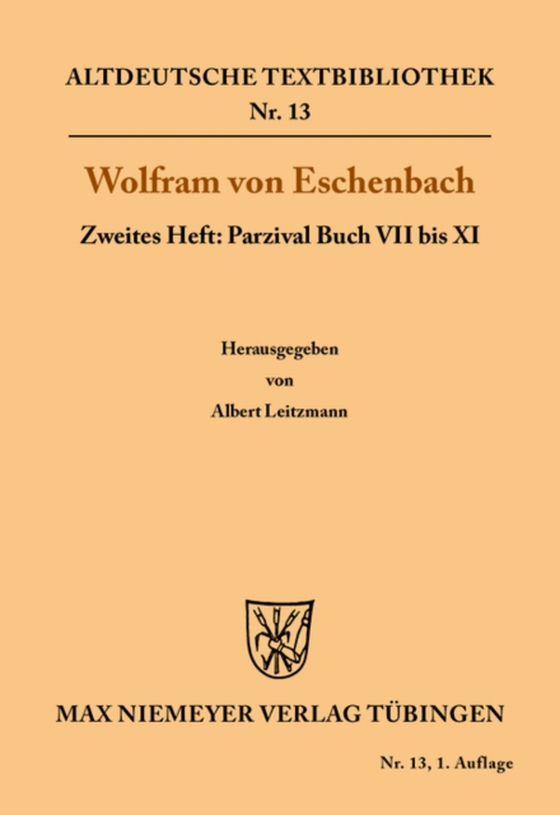 Parzival Buch VII bis XI (e-bog) af -