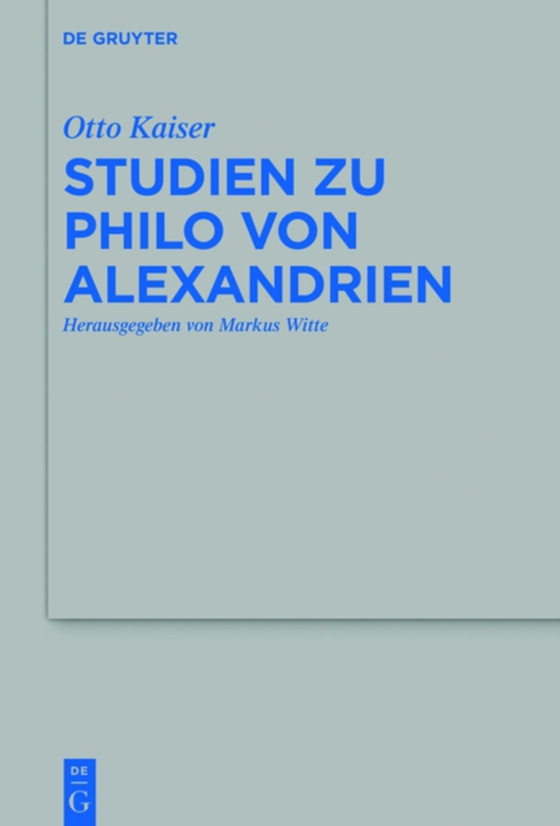 Studien zu Philo von Alexandrien (e-bog) af Kaiser, Otto