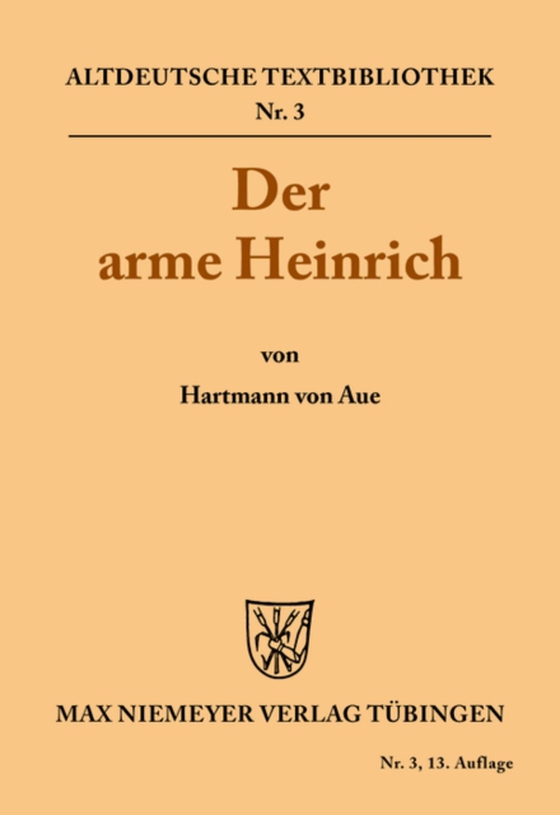 Der arme Heinrich (e-bog) af Hartmann