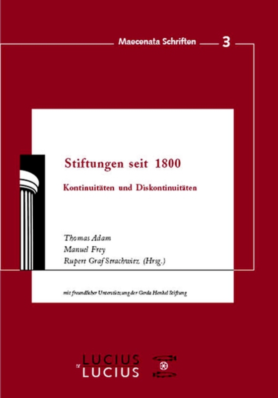 Stiftungen seit 1800 (e-bog) af -