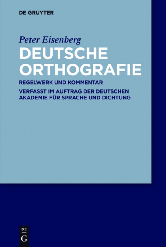 Deutsche Orthografie (e-bog) af Eisenberg, Peter