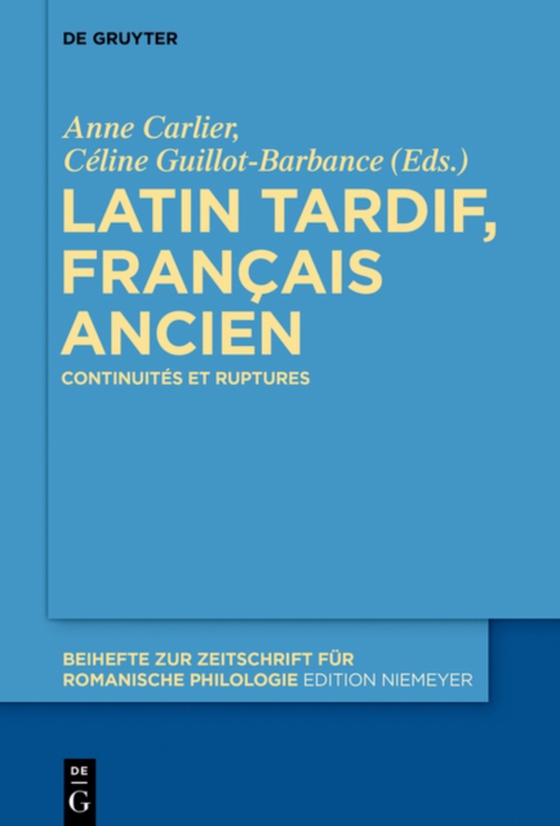 Latin tardif, français ancien (e-bog) af -