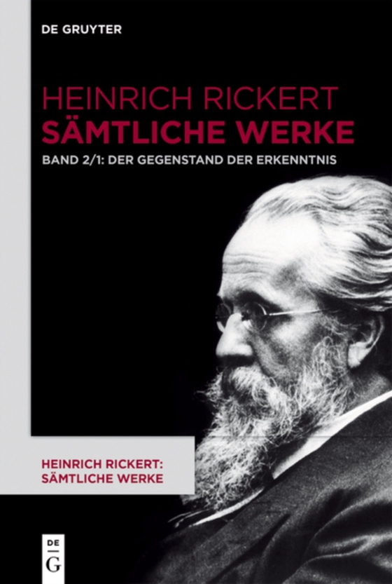 Der Gegenstand der Erkenntnis (e-bog) af Rickert, Heinrich