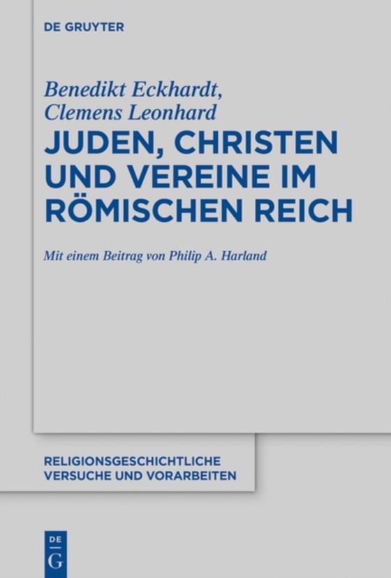 Juden, Christen und Vereine im Römischen Reich (e-bog) af Leonhard, Clemens