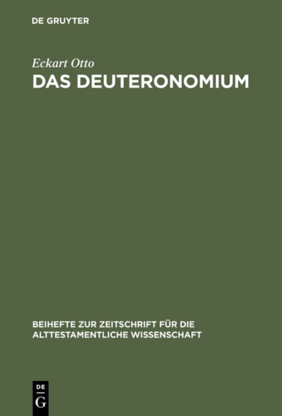 Das Deuteronomium (e-bog) af Otto, Eckart