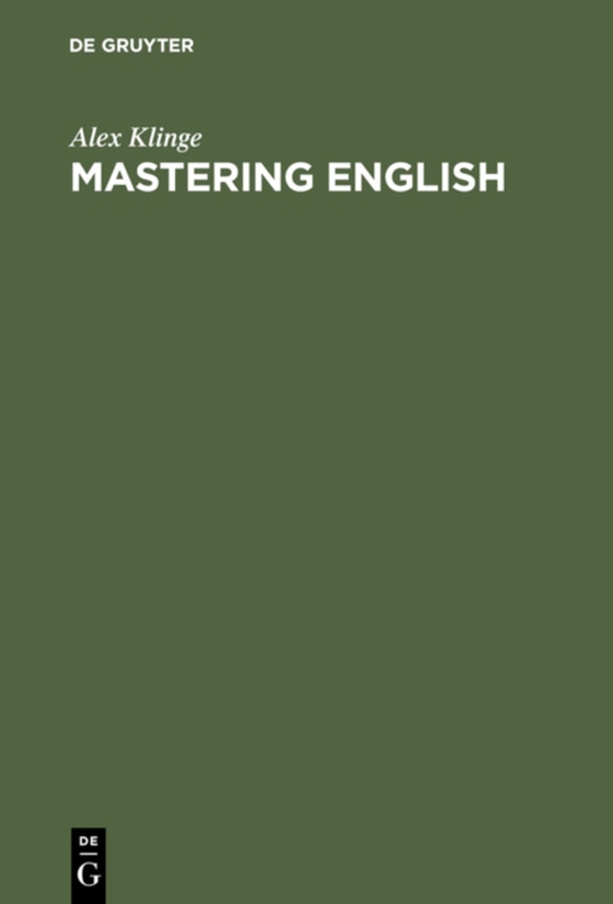 Mastering English (e-bog) af Klinge, Alex