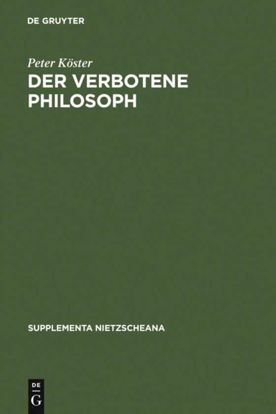 Der verbotene Philosoph (e-bog) af Koster, Peter