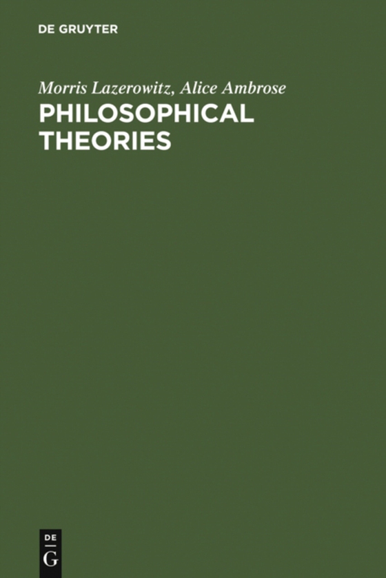 Philosophical Theories (e-bog) af Ambrose, Alice