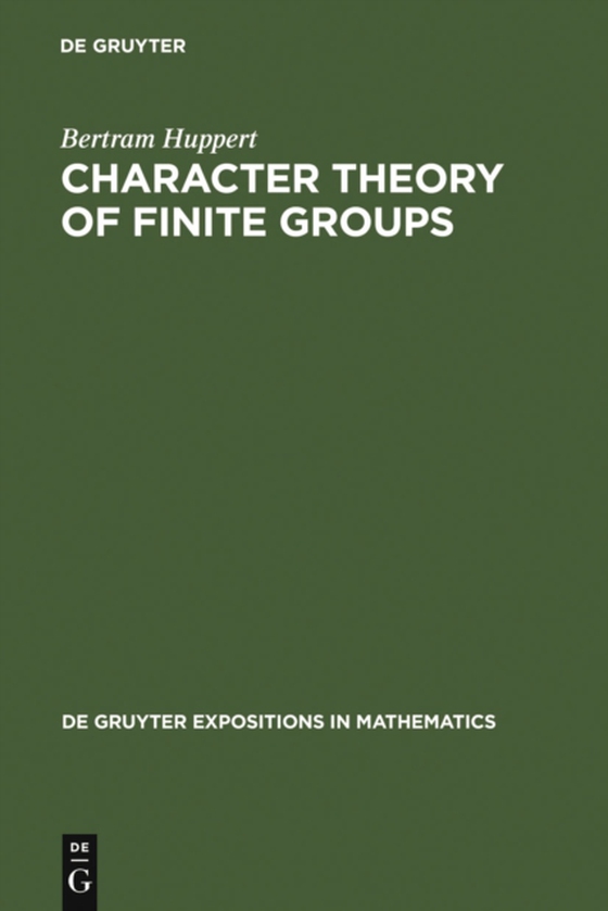 Character Theory of Finite Groups (e-bog) af Huppert, Bertram