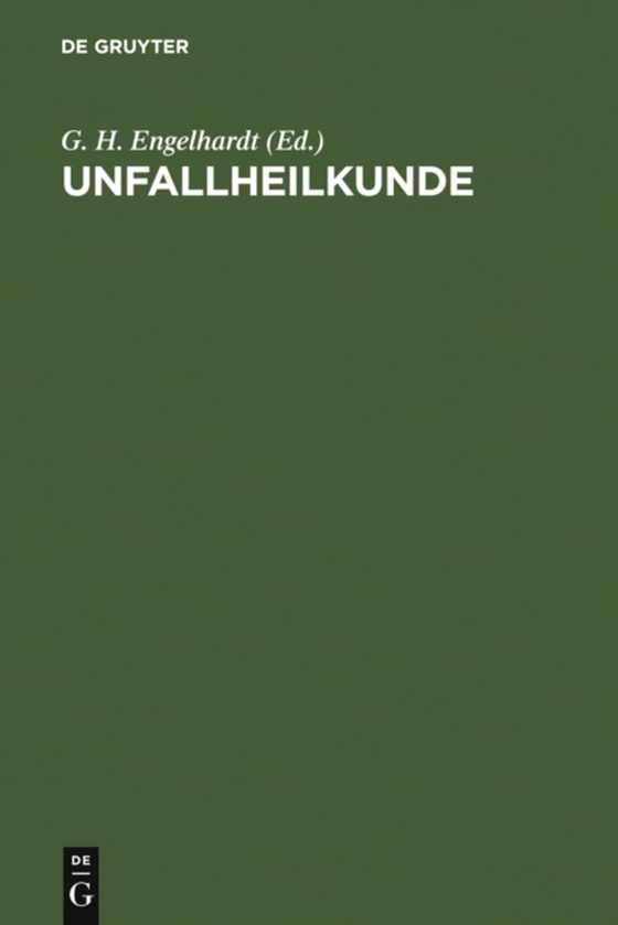 Unfallheilkunde (e-bog) af -