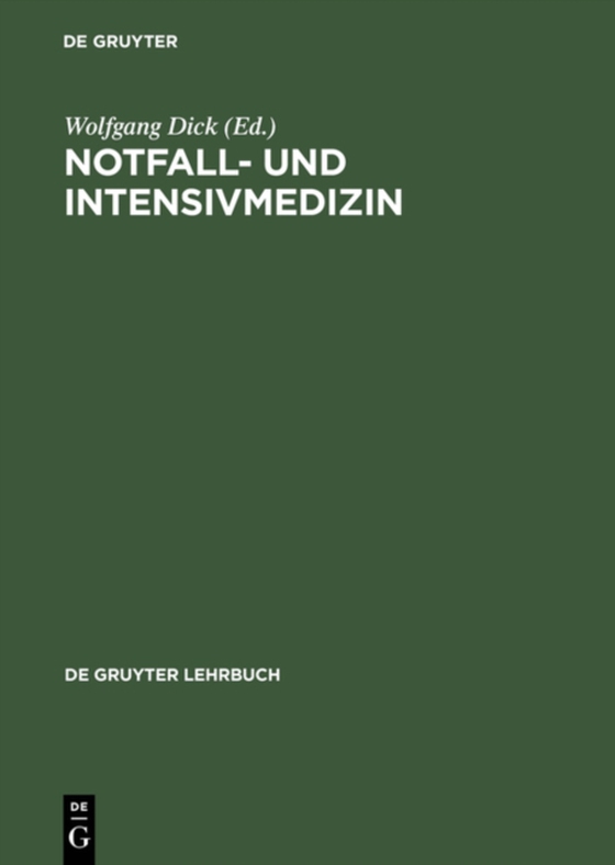 Notfall- und Intensivmedizin (e-bog) af -