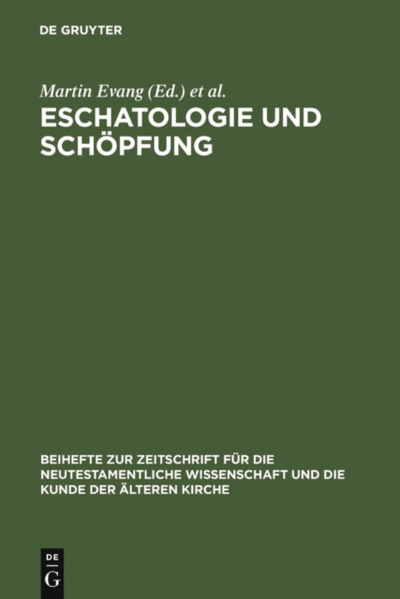 Eschatologie und Schöpfung (e-bog) af -