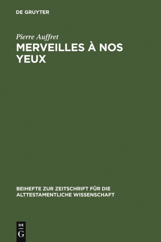 Merveilles à nos yeux (e-bog) af Auffret, Pierre