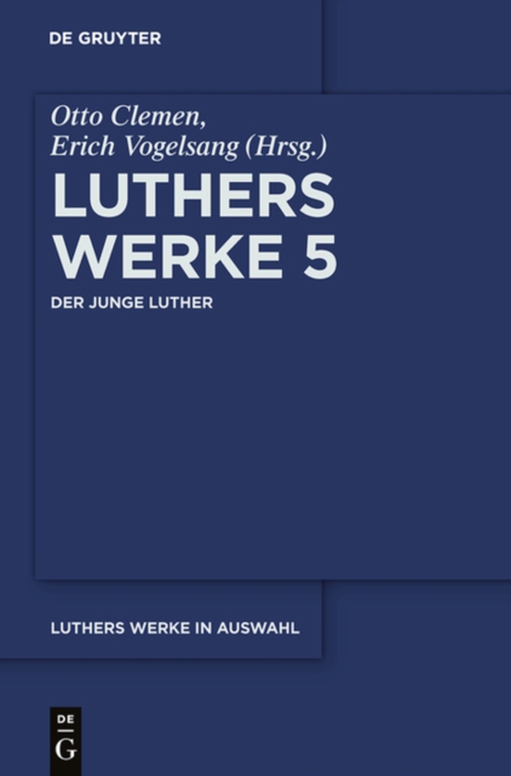 Der junge Luther (e-bog) af -