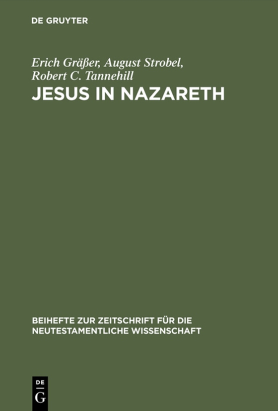 Jesus in Nazareth (e-bog) af Tannehill, Robert C.