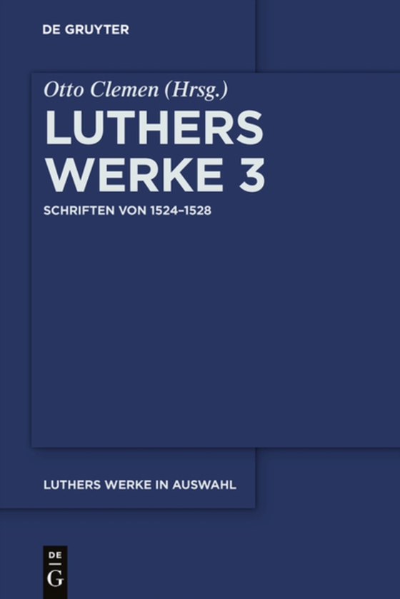 Schriften von 1524–1528