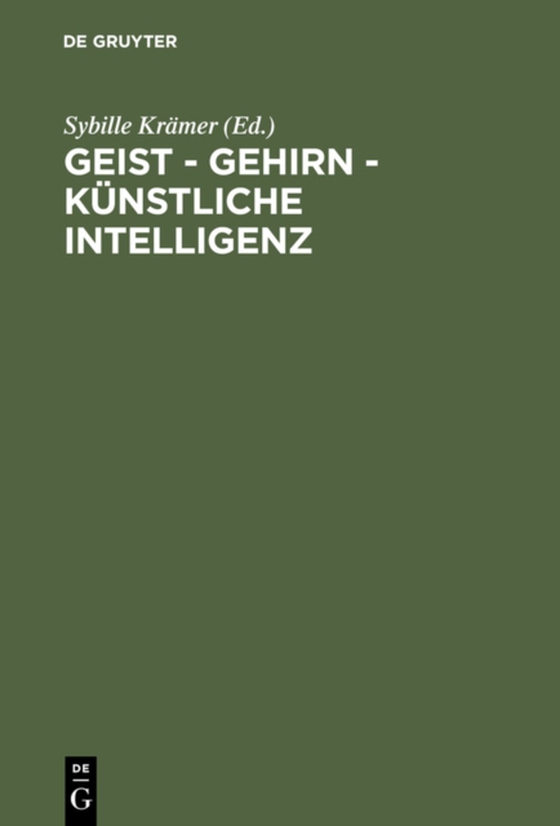 Geist - Gehirn - künstliche Intelligenz (e-bog) af -