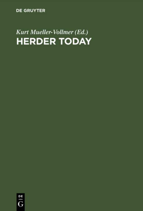 Herder Today (e-bog) af -