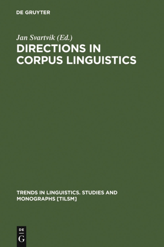 Directions in Corpus Linguistics (e-bog) af -