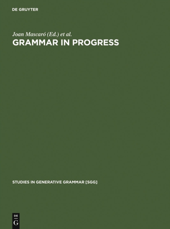 Grammar in Progress (e-bog) af -