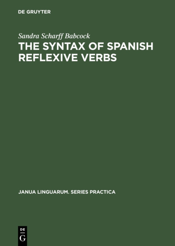 Syntax of Spanish Reflexive Verbs