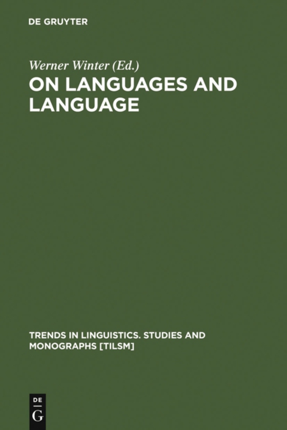 On Languages and Language (e-bog) af -