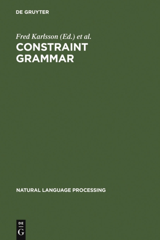 Constraint Grammar (e-bog) af -