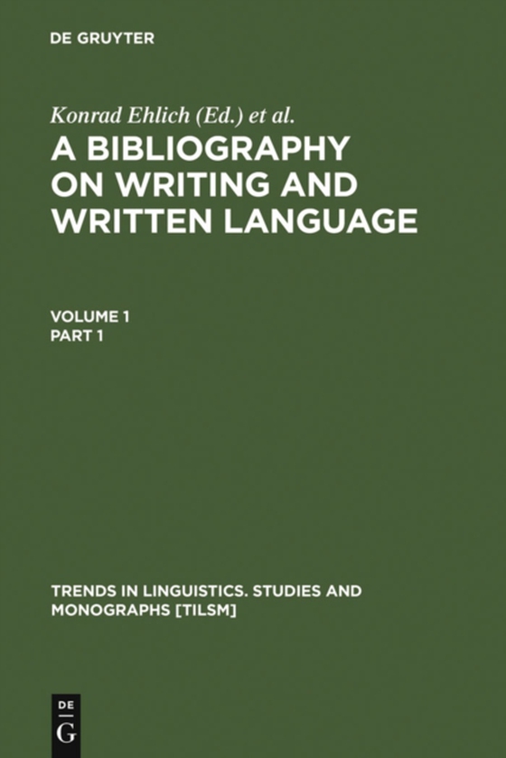 Bibliography on Writing and Written Language