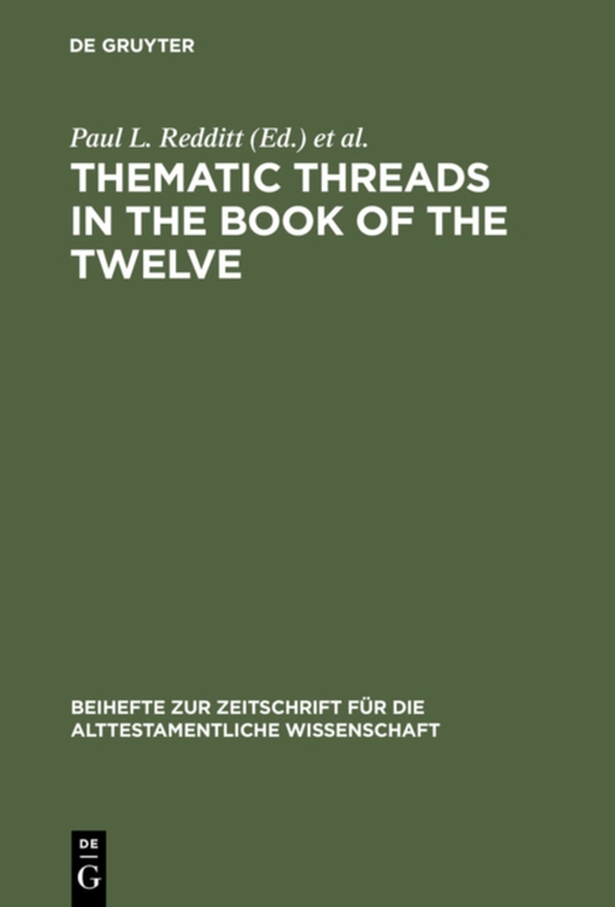 Thematic Threads in the Book of the Twelve (e-bog) af -