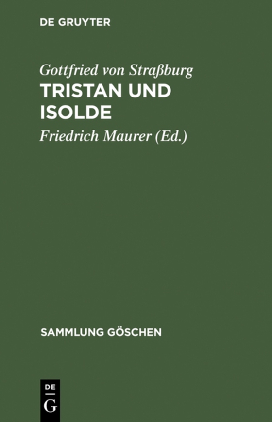 Tristan und Isolde (e-bog) af Straburg, Gottfried von