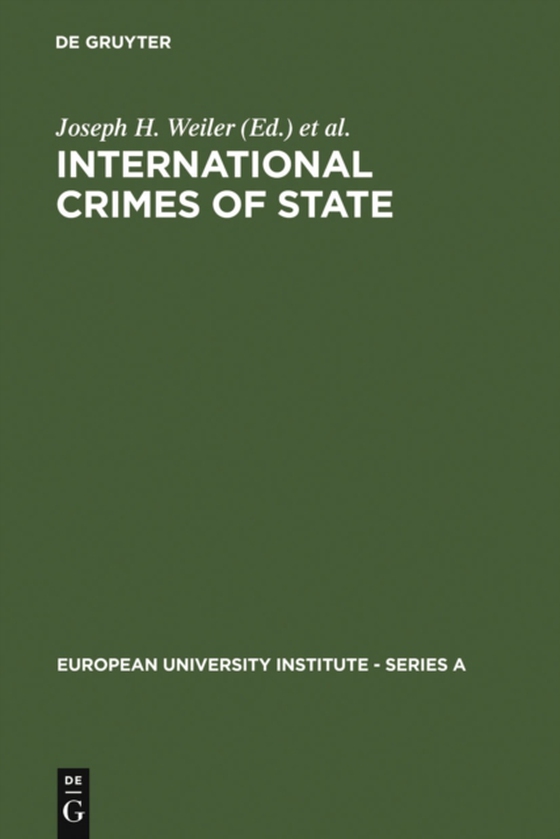 International Crimes of State (e-bog) af -