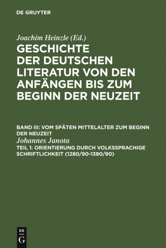 Orientierung durch volkssprachige Schriftlichkeit (e-bog) af Janota, Johannes