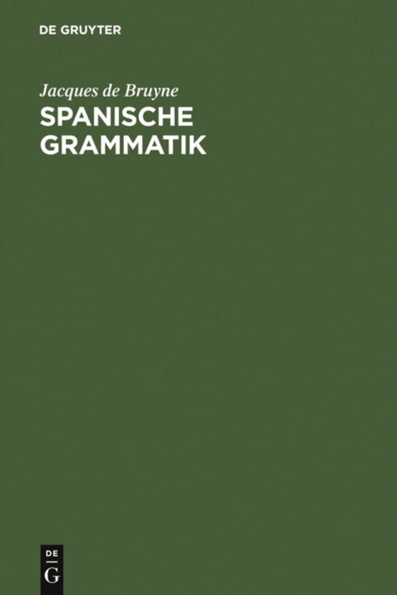 Spanische Grammatik