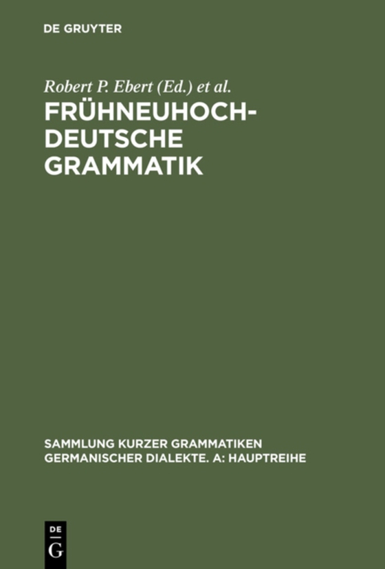 Frühneuhochdeutsche Grammatik (e-bog) af -