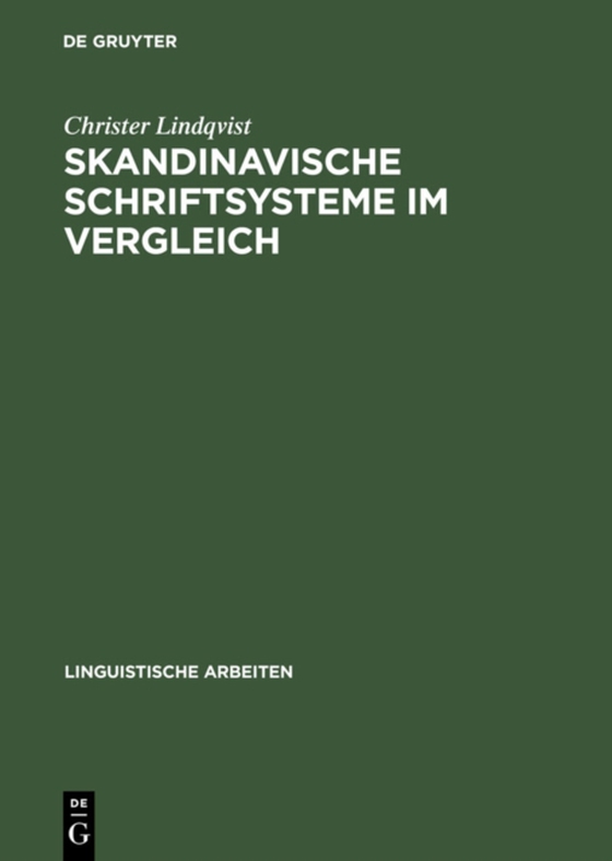 Skandinavische Schriftsysteme im Vergleich (e-bog) af Lindqvist, Christer