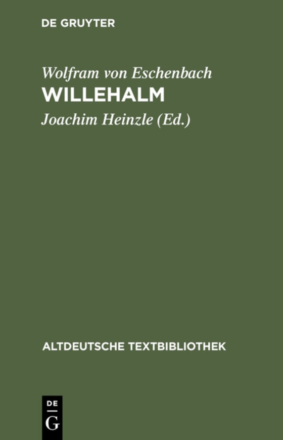 Willehalm (e-bog) af Eschenbach, Wolfram von