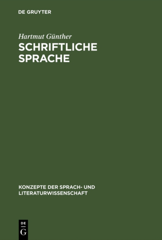 Schriftliche Sprache