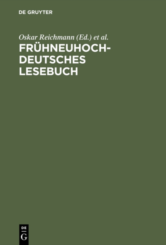 Frühneuhochdeutsches Lesebuch (e-bog) af -