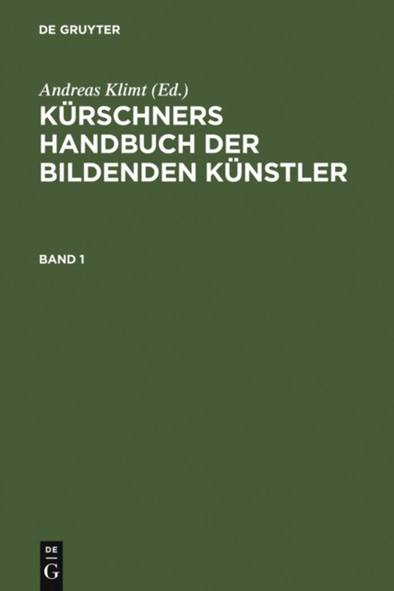 Kürschners Handbuch der Bildenden Künstler (e-bog) af -