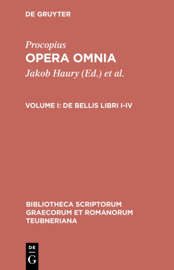 De bellis libri I-IV (e-bog) af Procopius