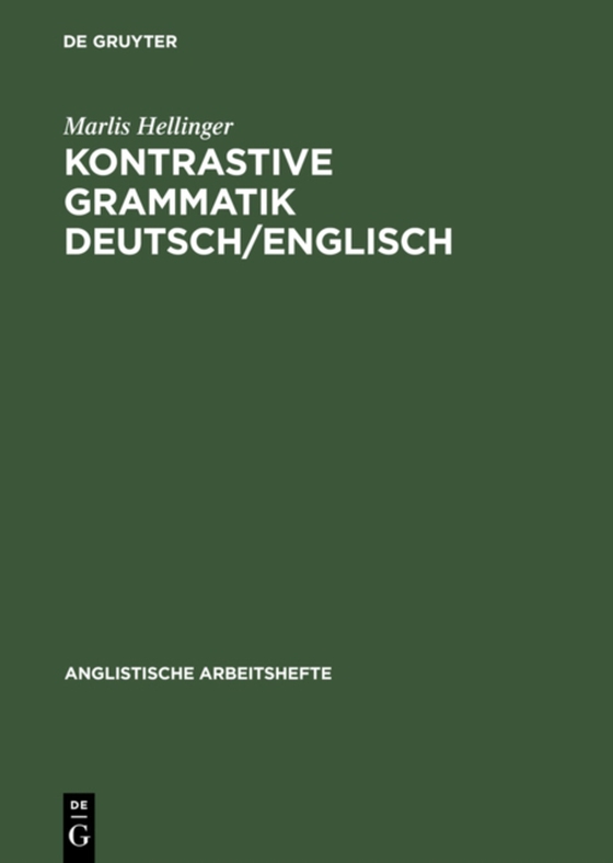 Kontrastive Grammatik Deutsch/Englisch (e-bog) af Hellinger, Marlis