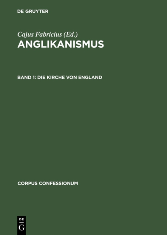 Die Kirche von England (e-bog) af -