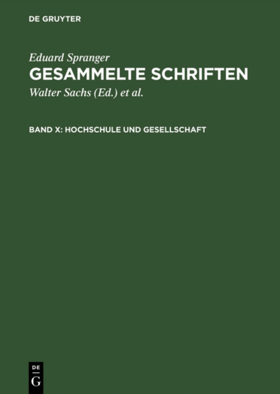 Hochschule und Gesellschaft