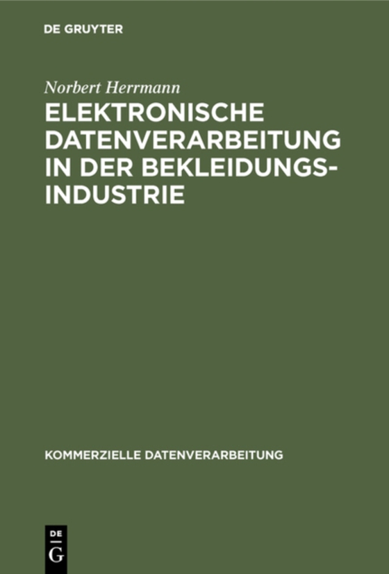 Elektronische Datenverarbeitung in der Bekleidungsindustrie