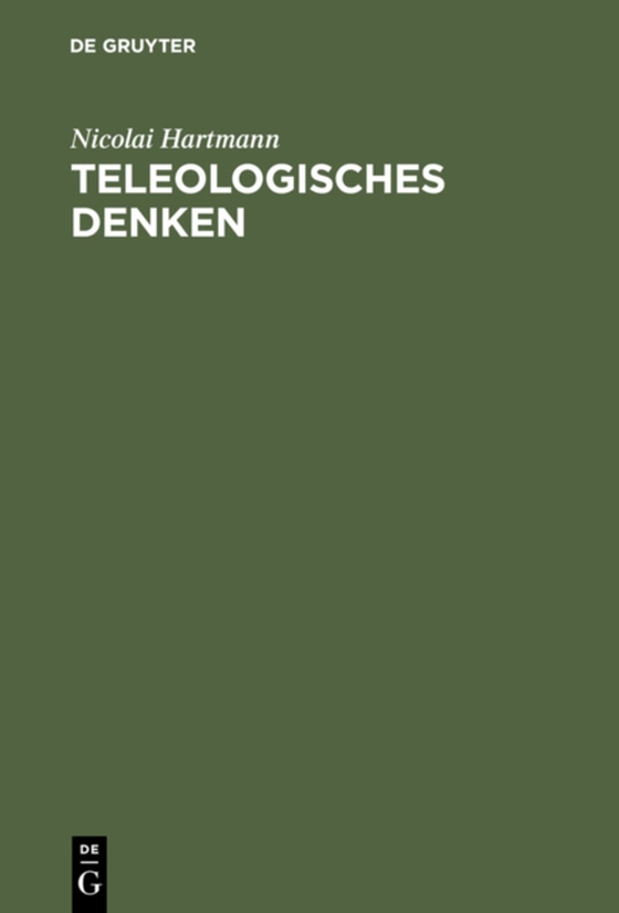 Teleologisches Denken