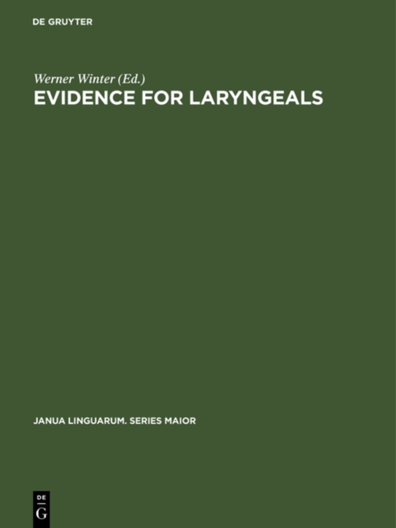 Evidence for laryngeals (e-bog) af -