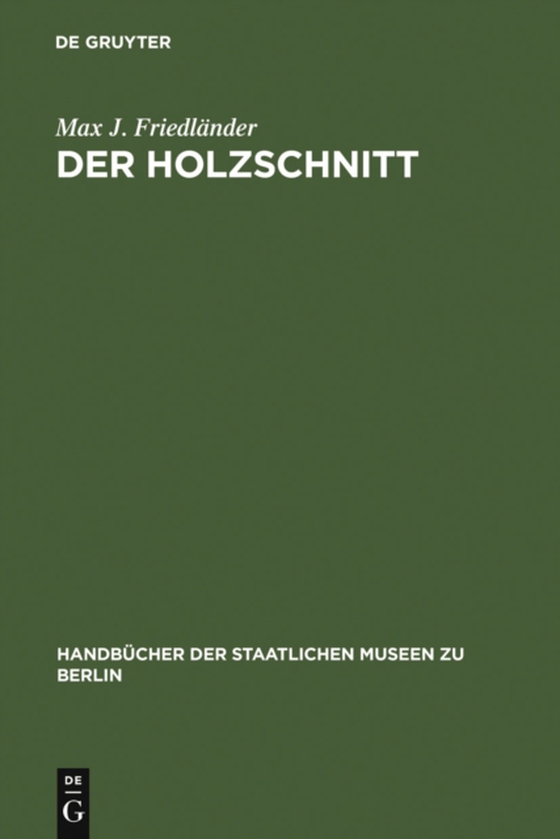 Der Holzschnitt