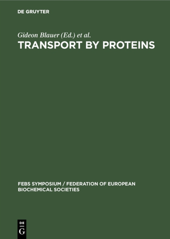 Transport by proteins