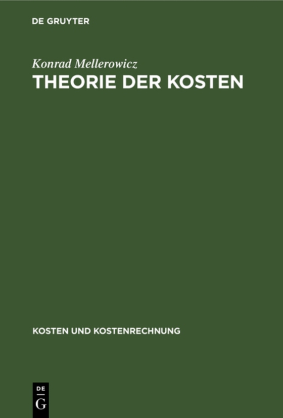 Theorie der Kosten