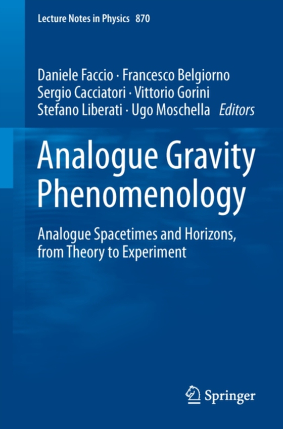 Analogue Gravity Phenomenology (e-bog) af -